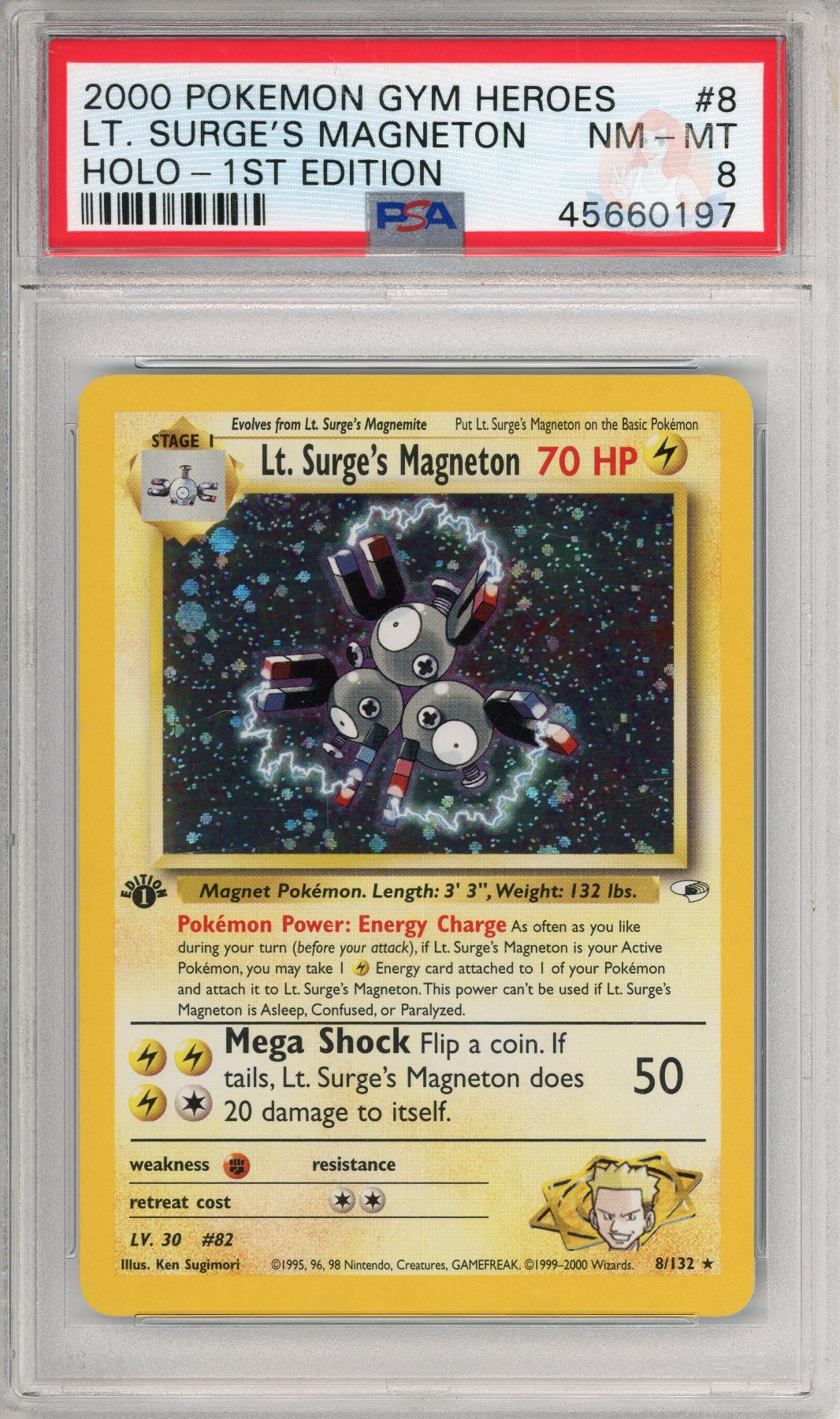 Lt. Surge's Magneton Holo
