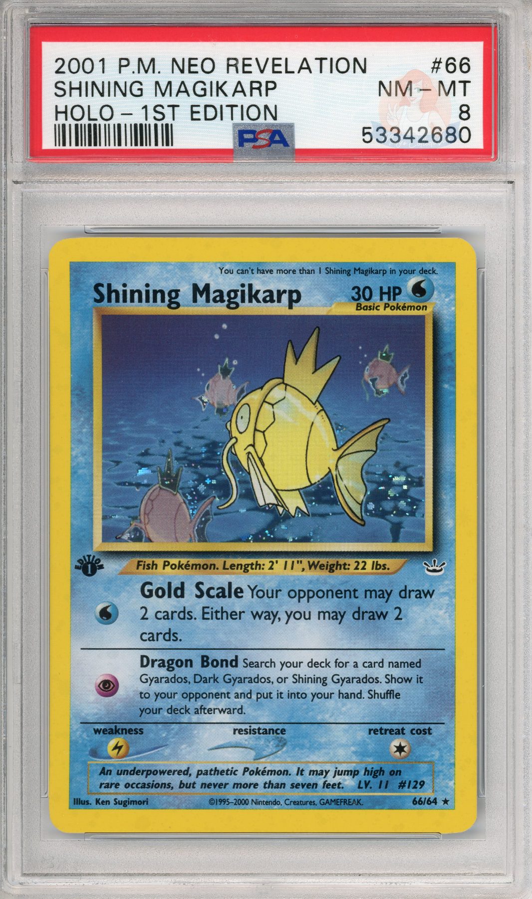 Shining Magikarp Holo