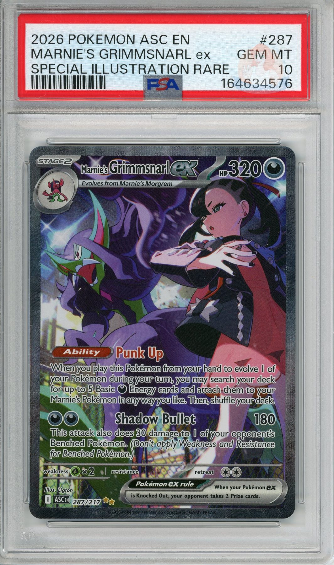 Marnie's Grimmsnarl Ex