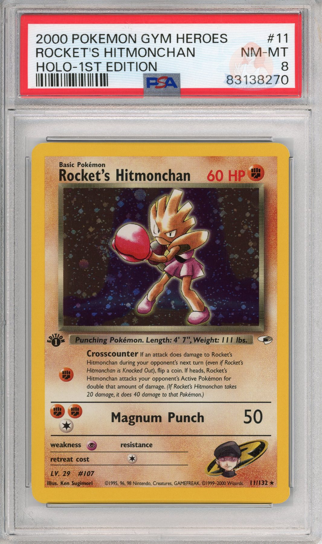 Rocket's Hitmonchan Holo
