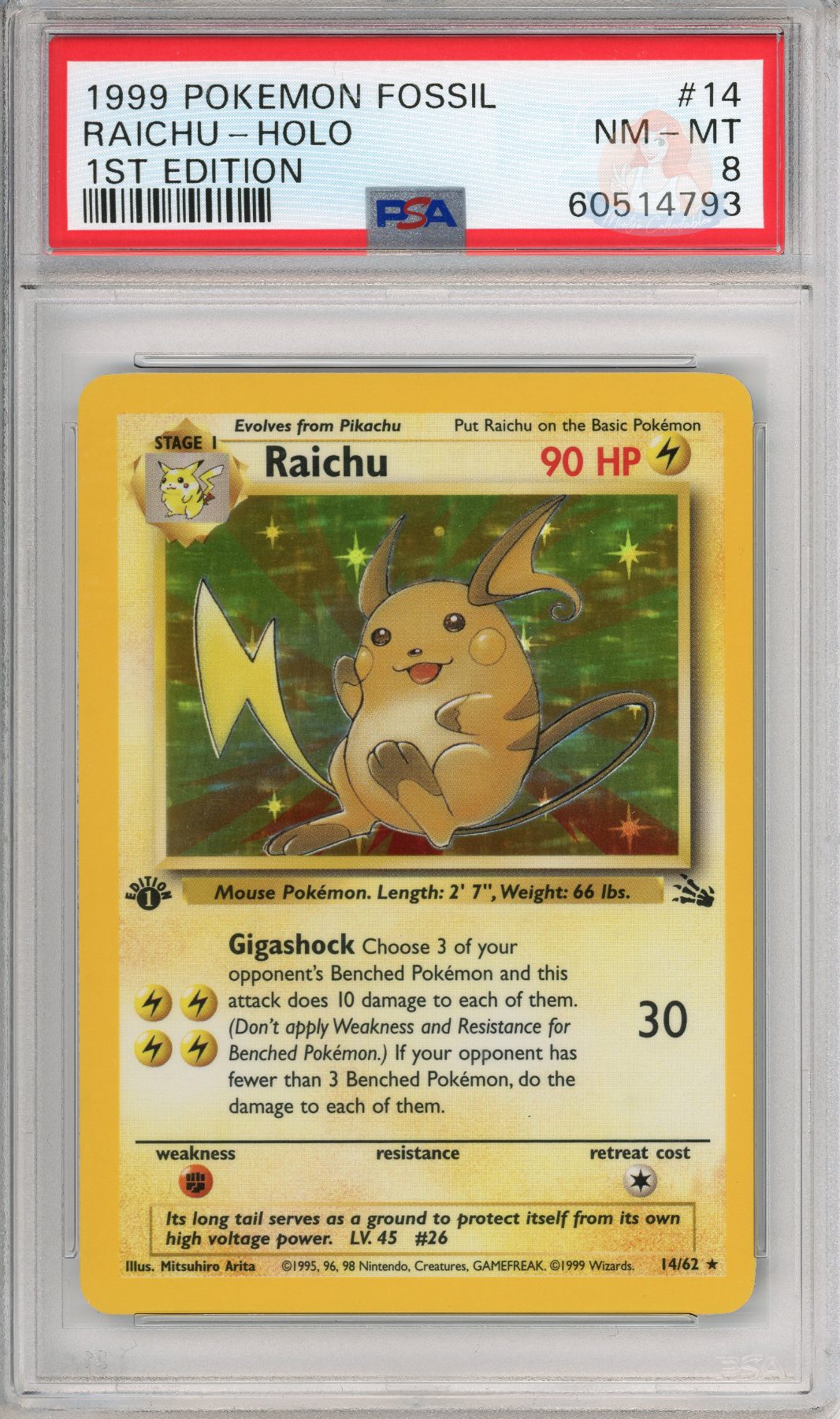 Raichu Holo