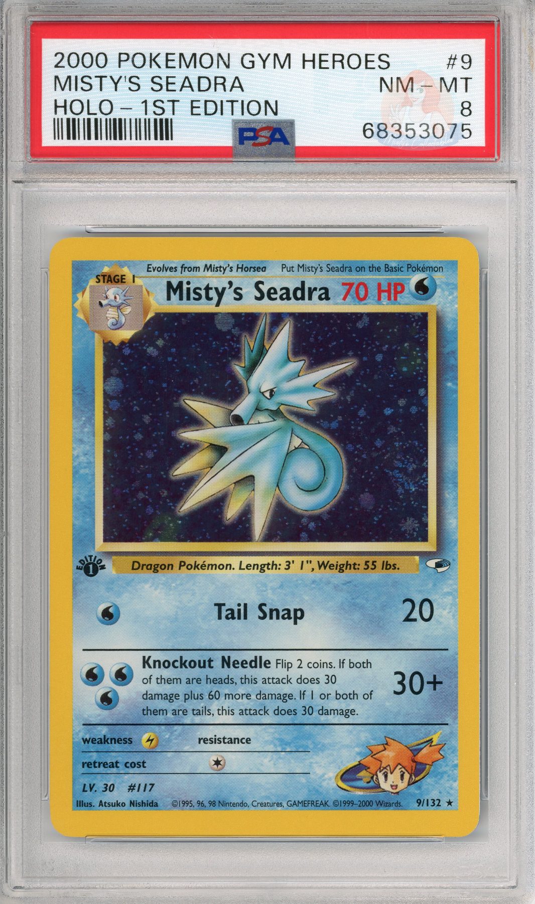 Misty's Seadra Holo