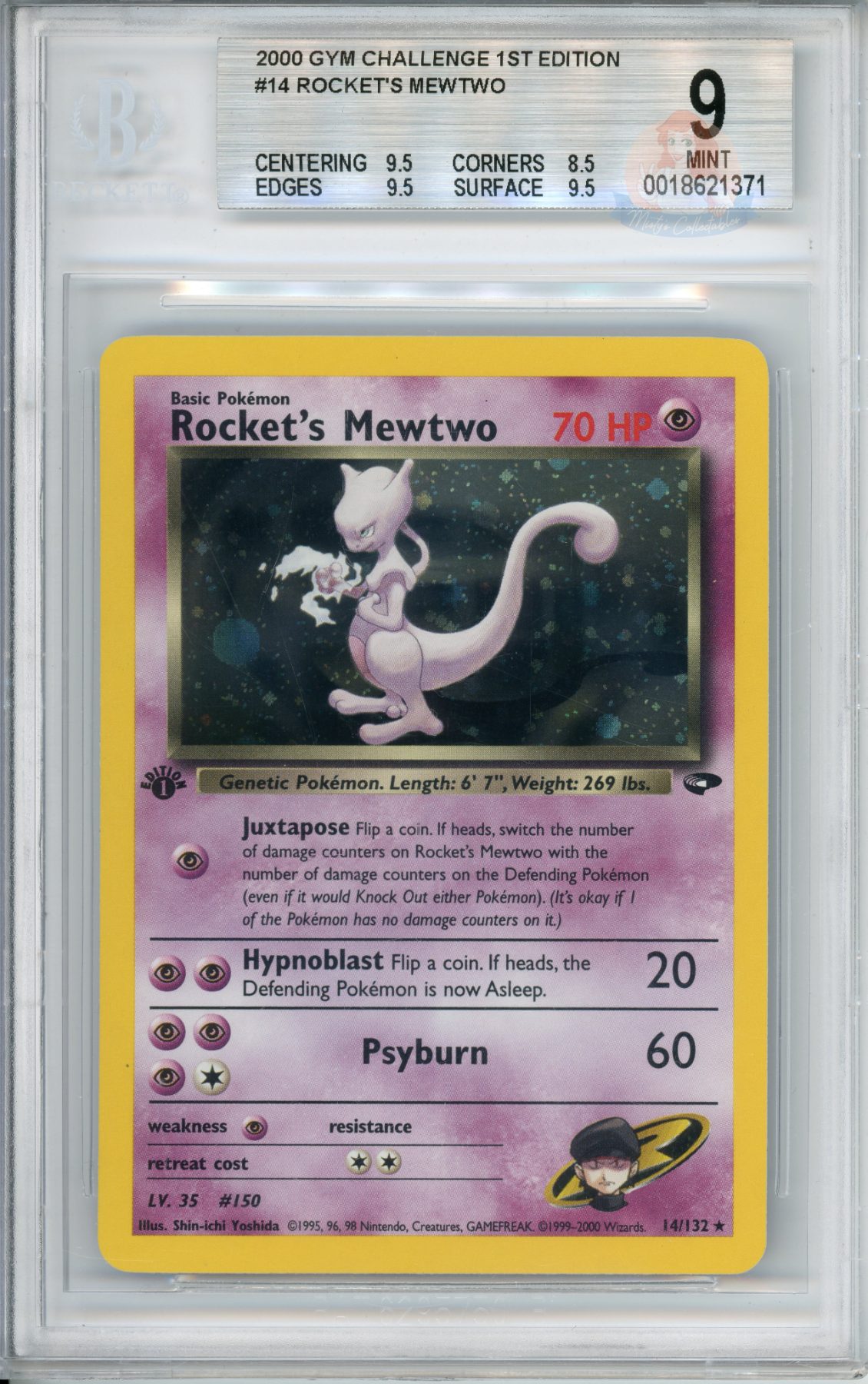 Rocket's Mewtwo Holo
