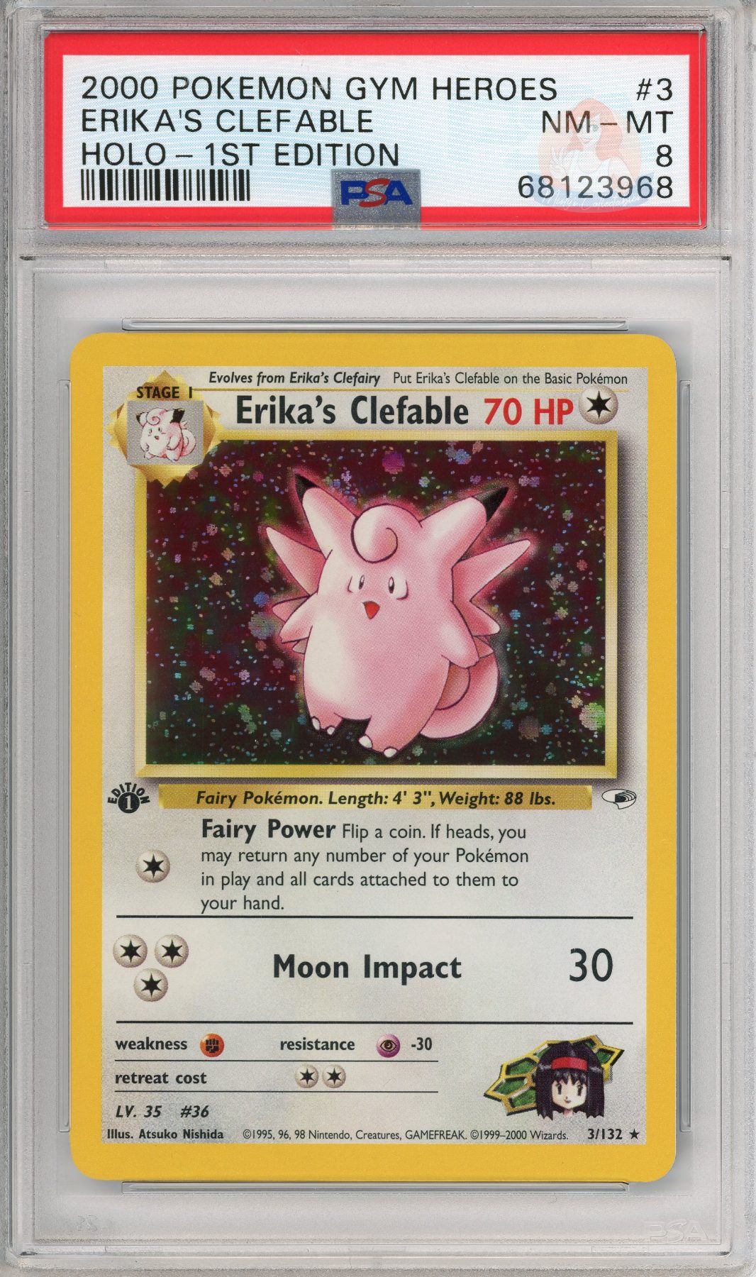 Erika's Clefable Holo