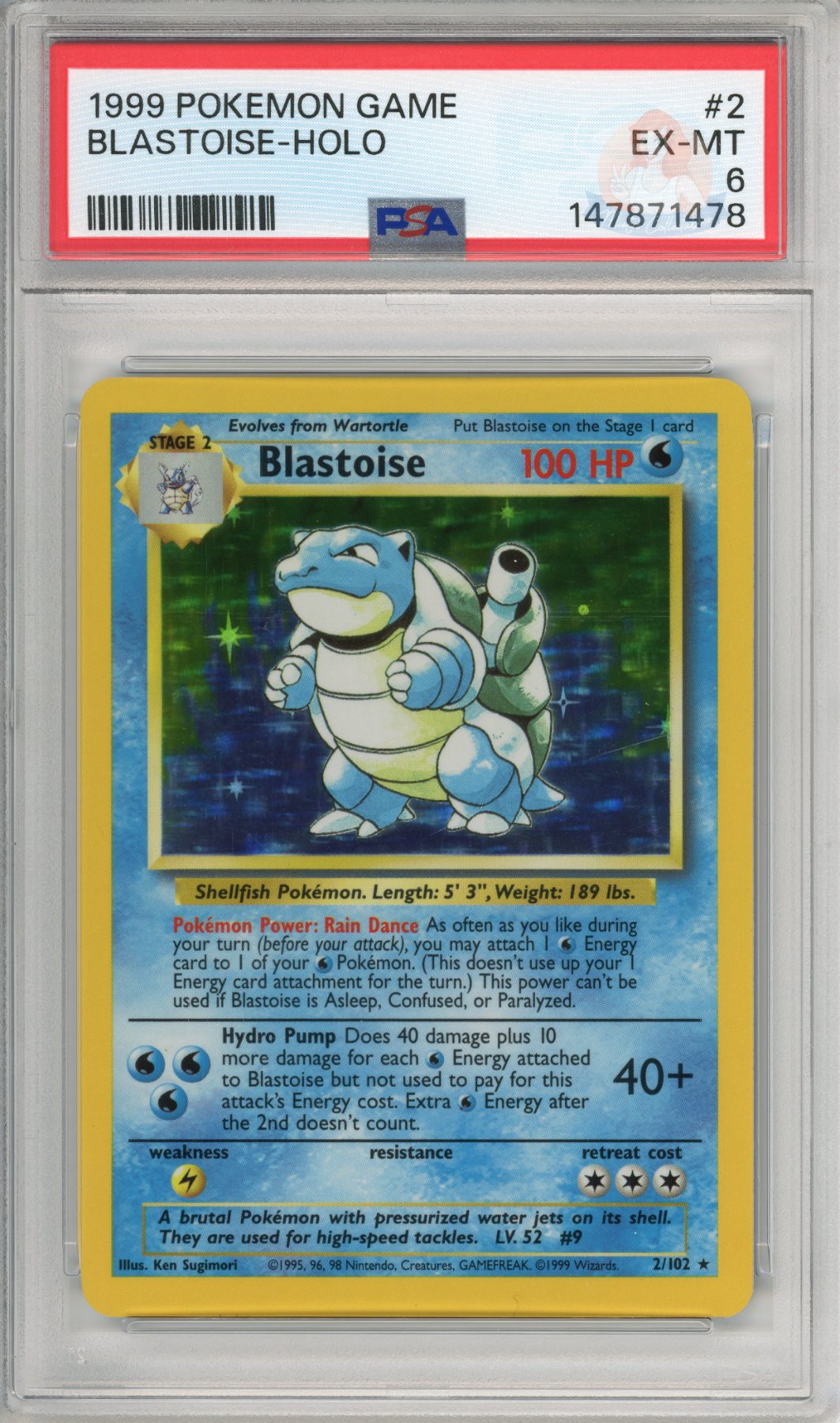Blastoise Holo