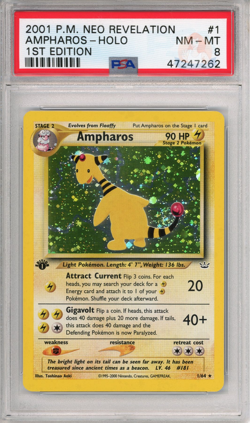Ampharos Holo