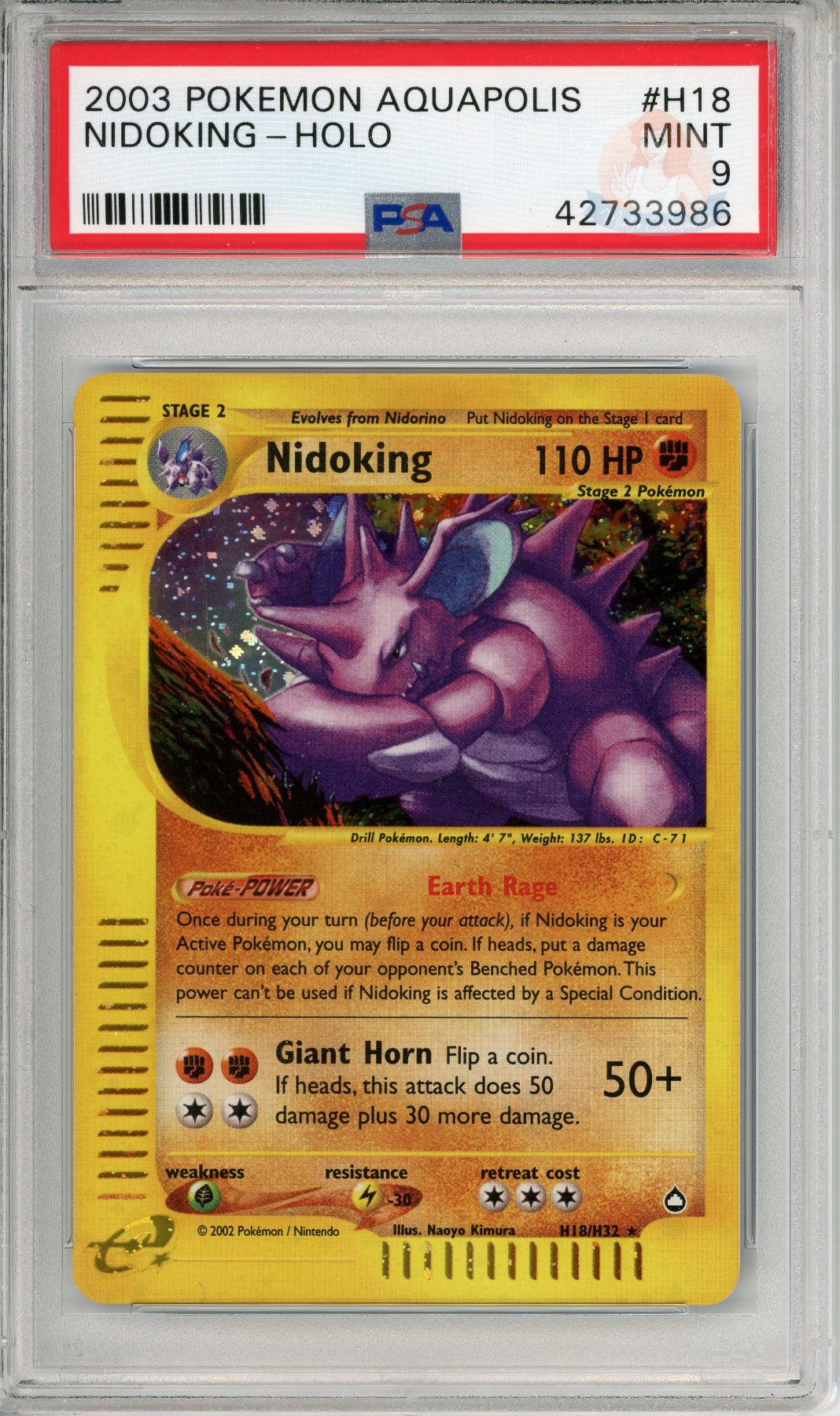 Nidoking Holo