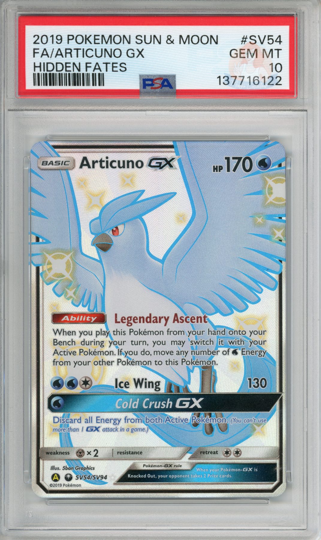 Articuno Gx