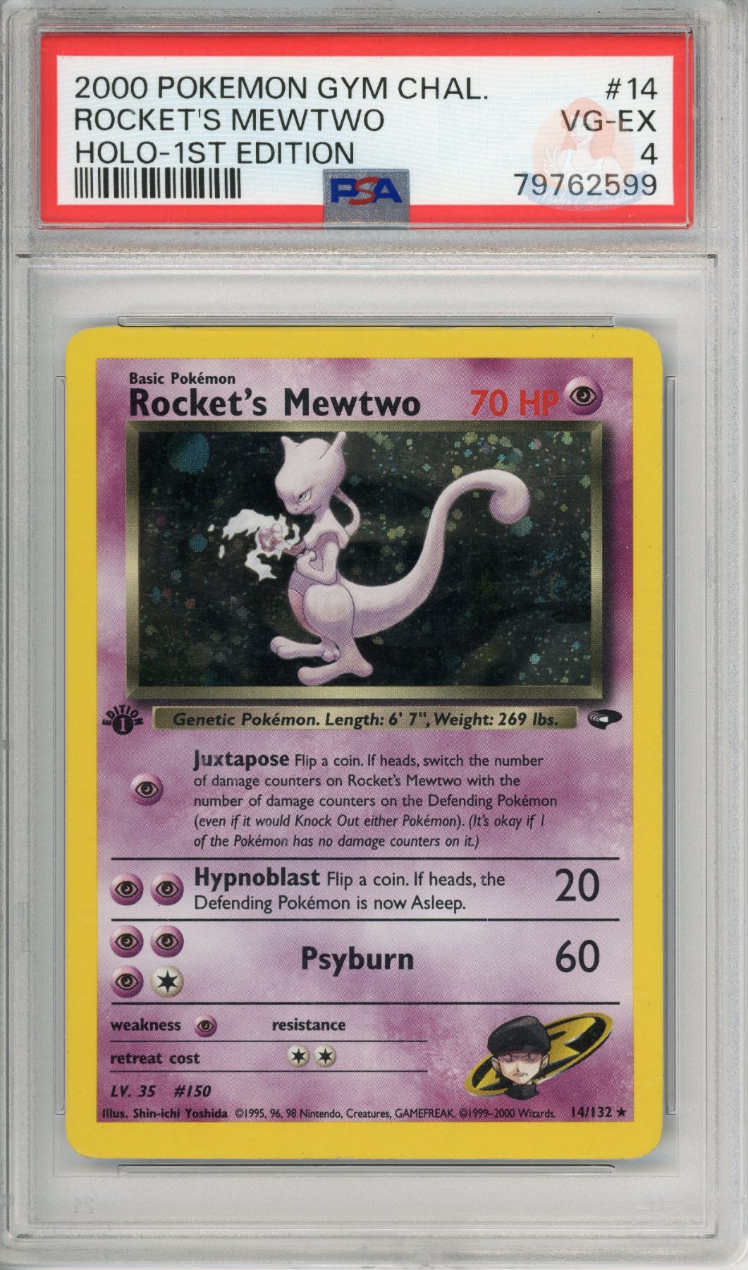 Rocket's Mewtwo Holo