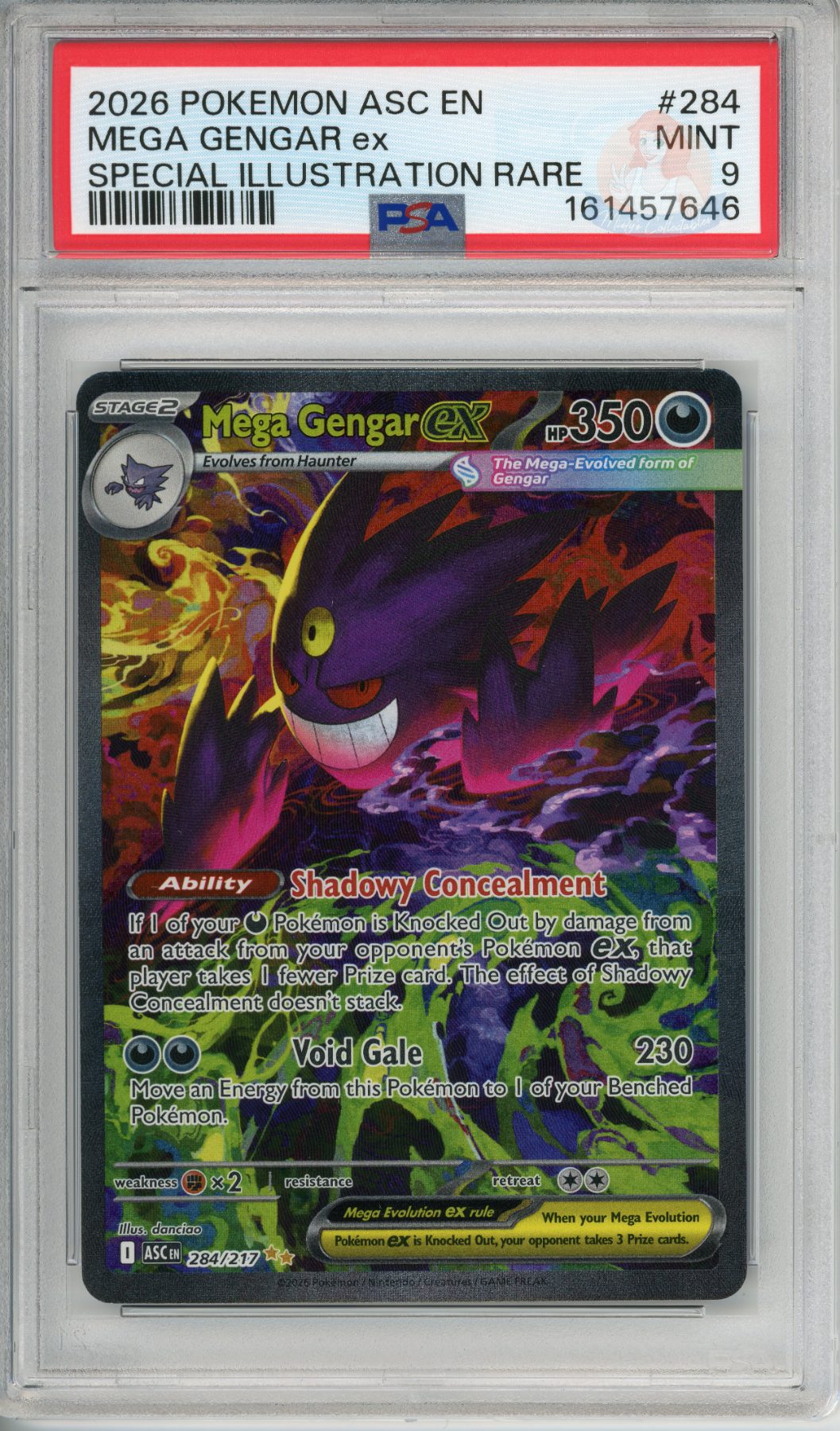 Mega Gengar Ex - Special Illustration Rare