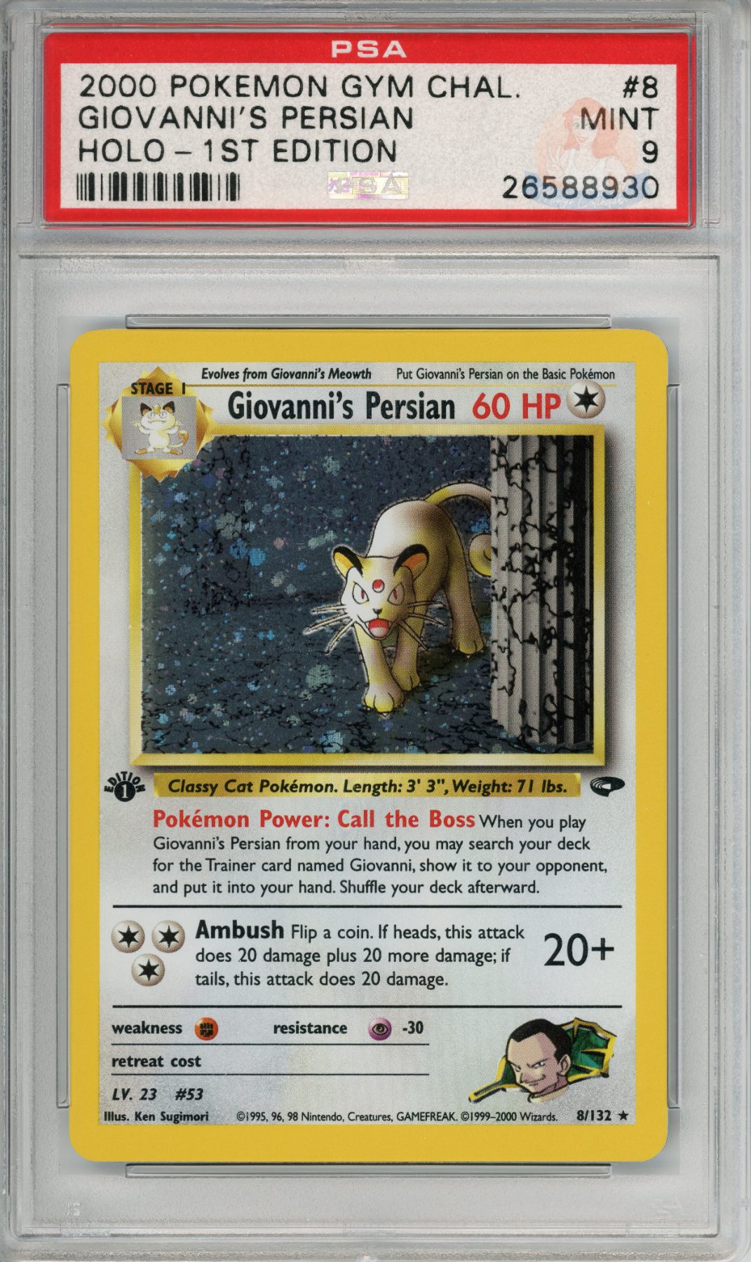 Giovanni's Persian Holo