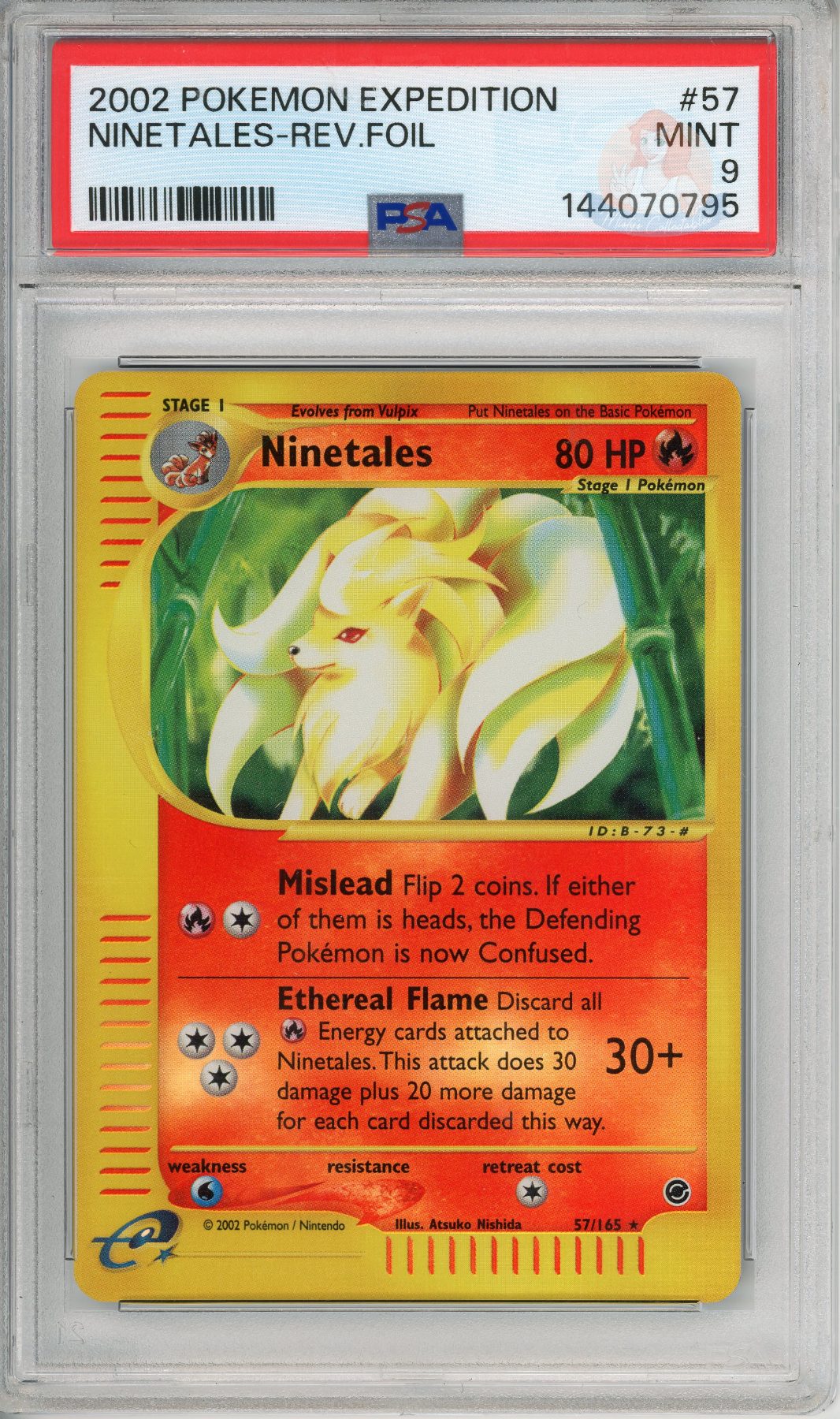 Ninetails Reverse Holo