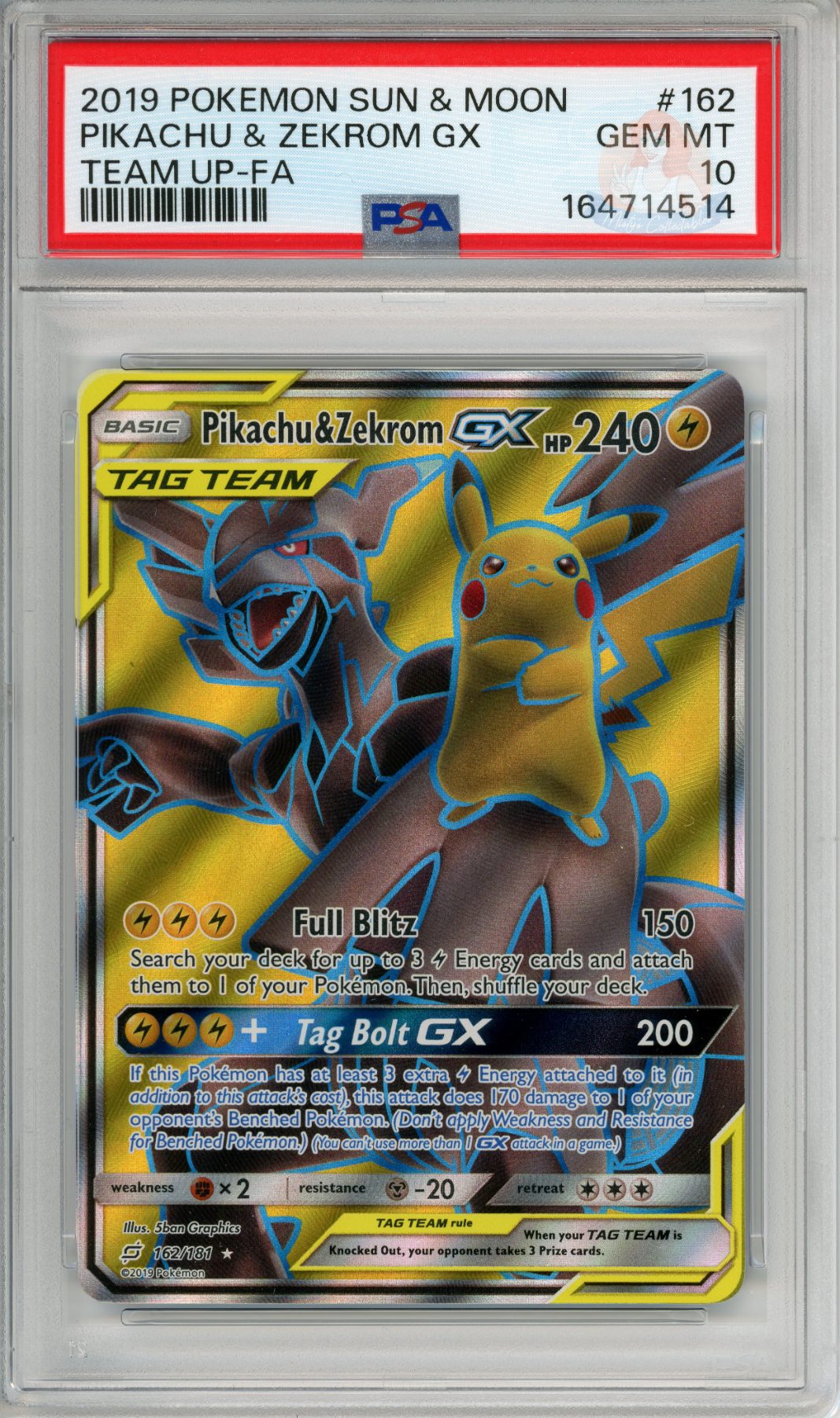 Pikachu & Zekrom GX