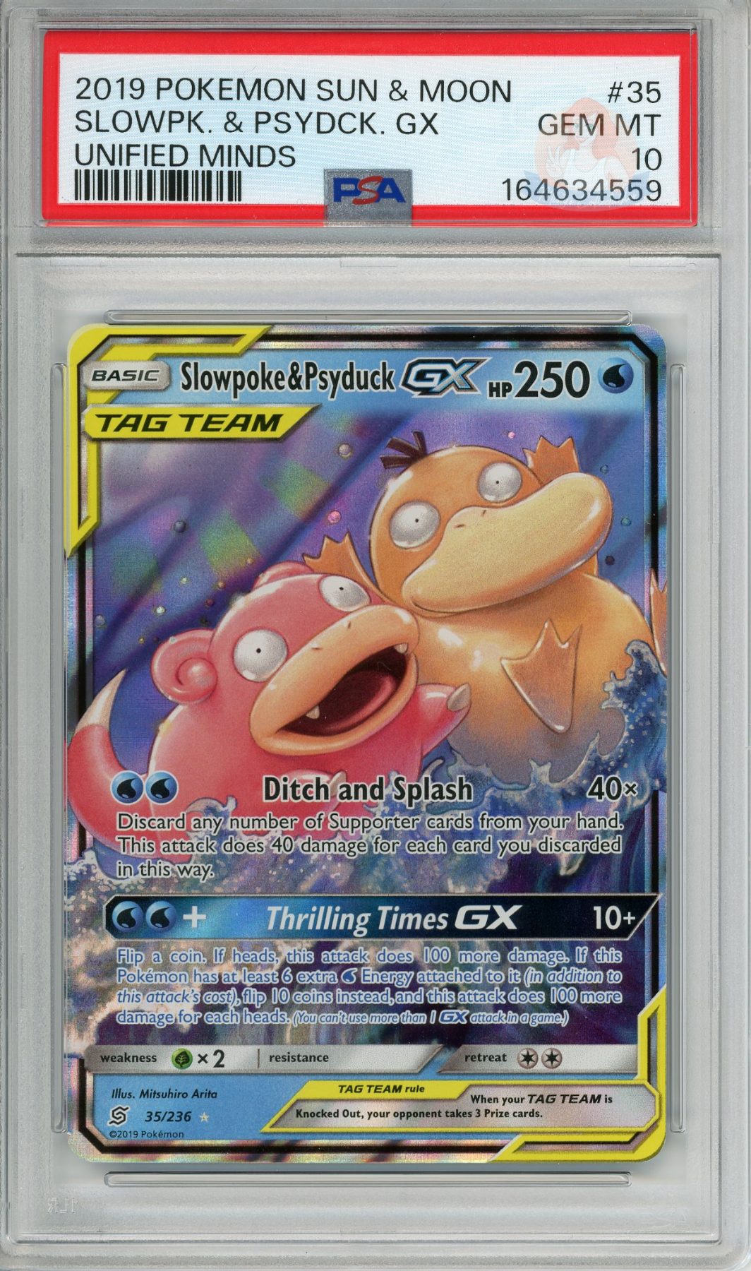 Slowpoke & Psyduck Gx Tag Team