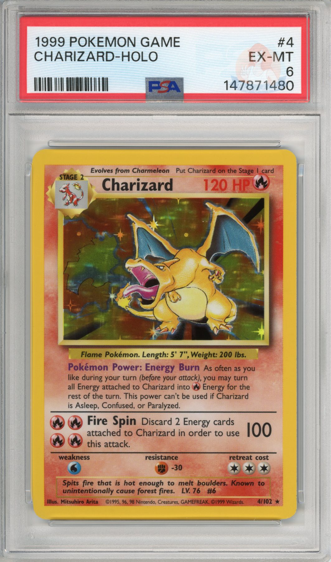 Charizard Holo