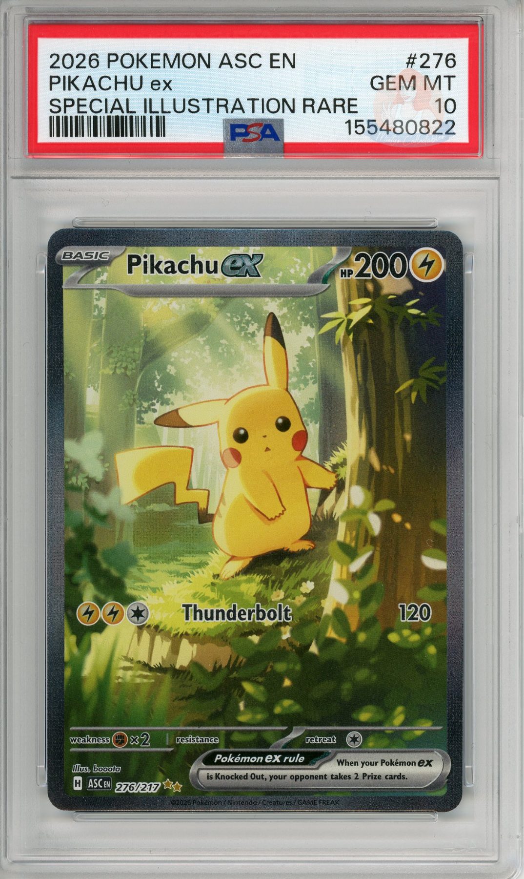 Pikachu Ex - Special Illustration Rare