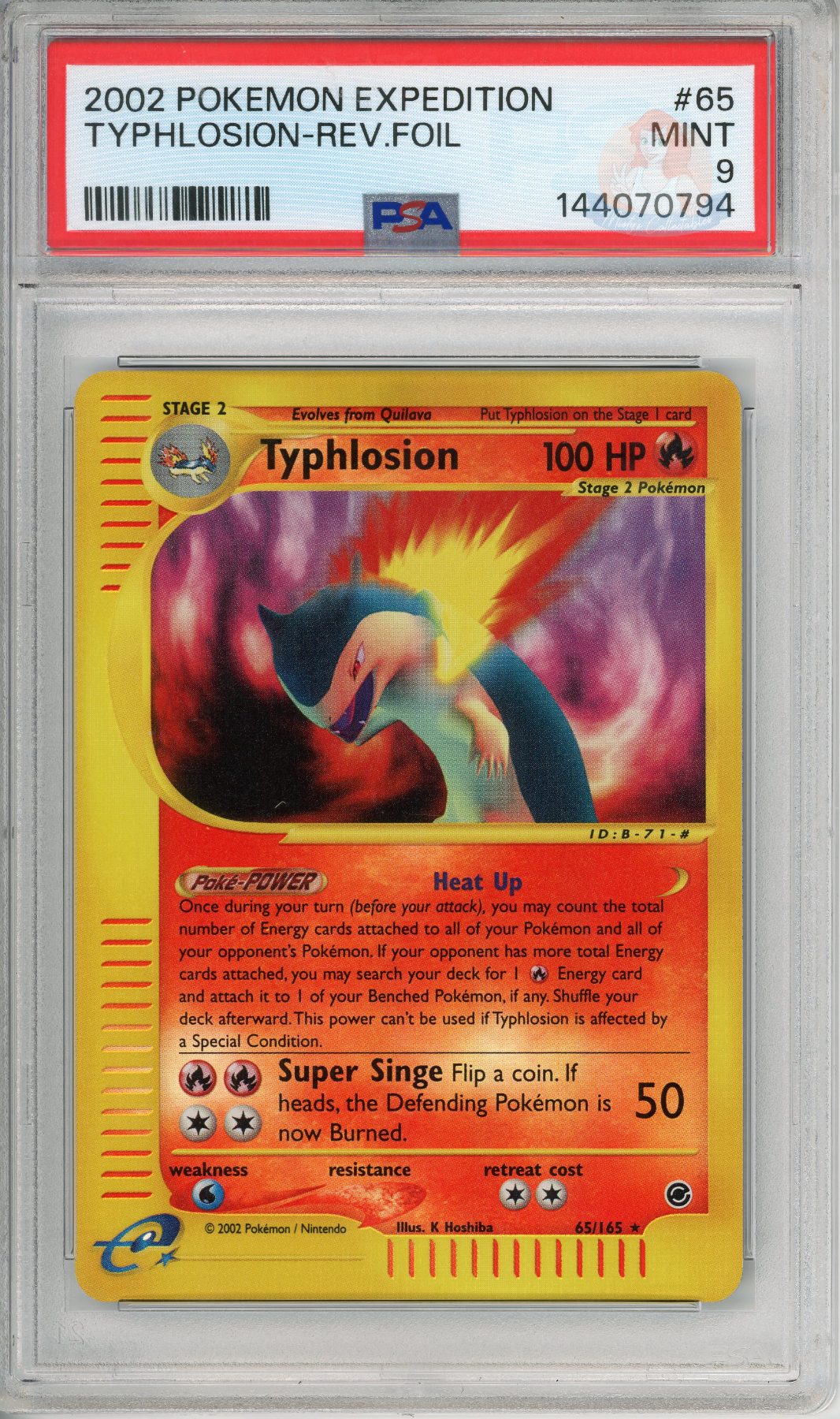 Typhlosion Reverse Holo