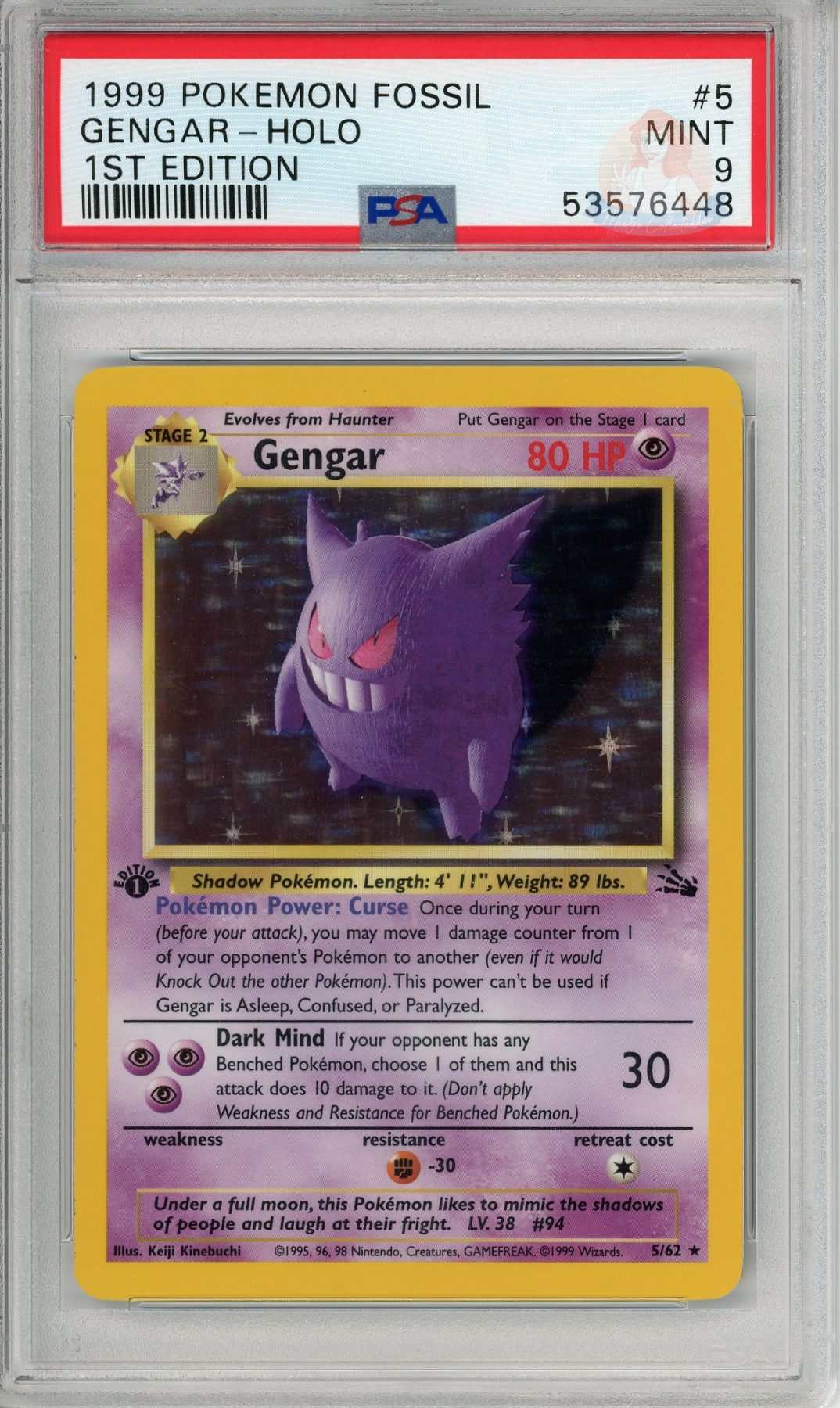 Gengar Holo - 1st Edition