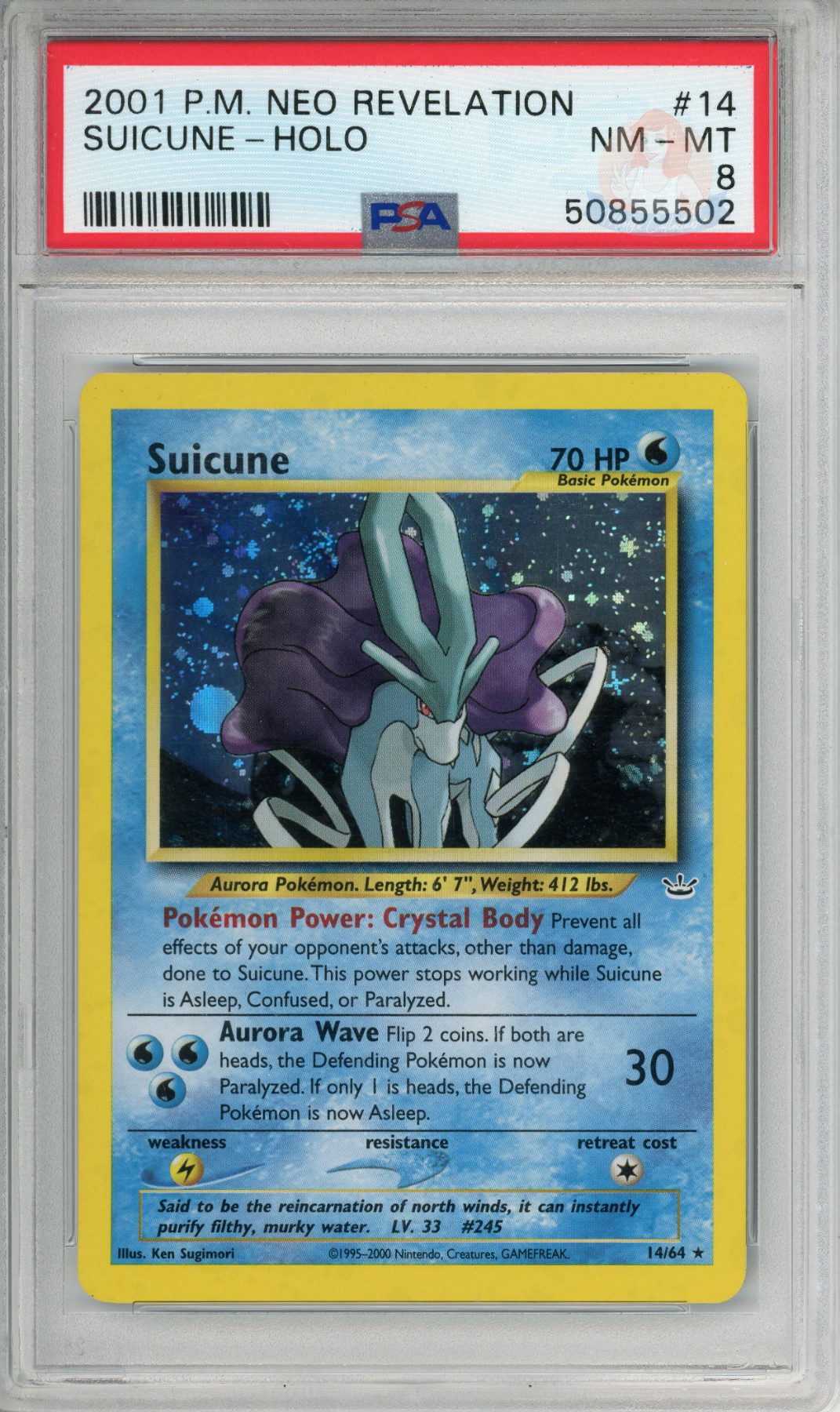 Suicune - Holo
