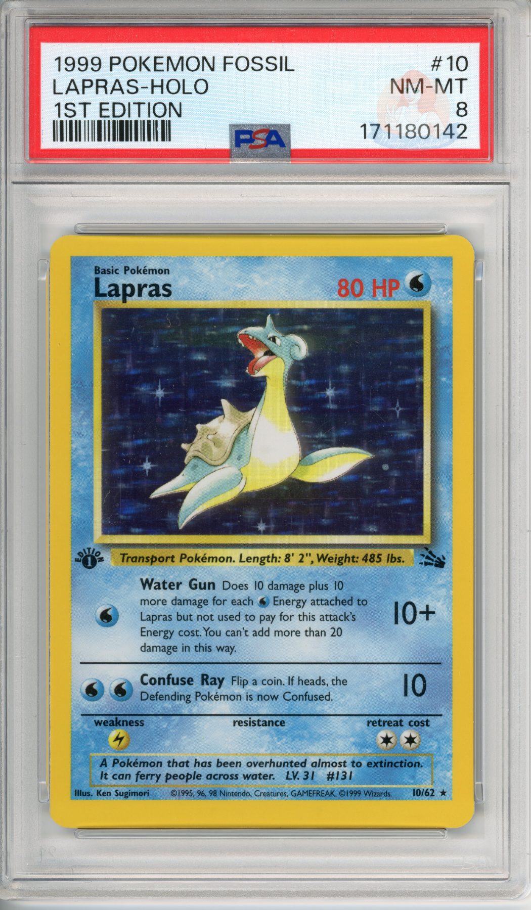 Lapras Holo - 1st Edition