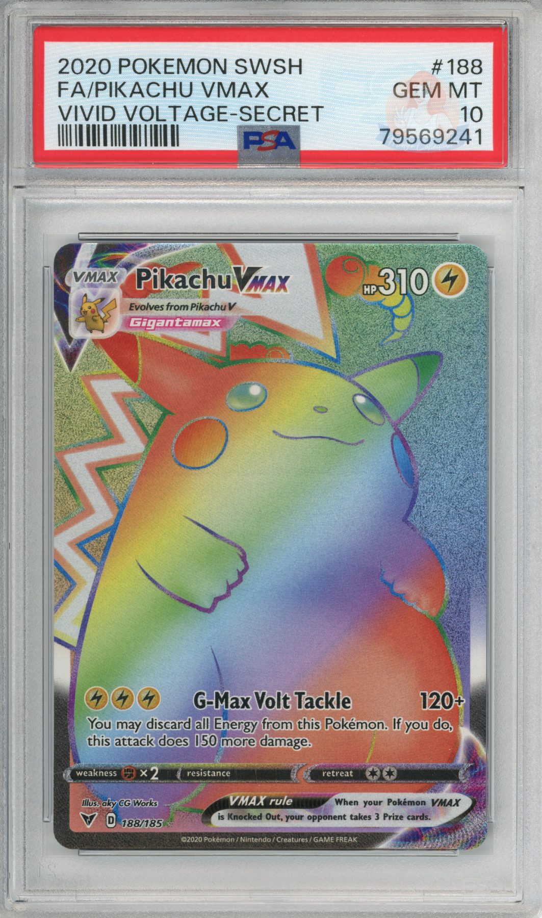 Pikachu Vmax