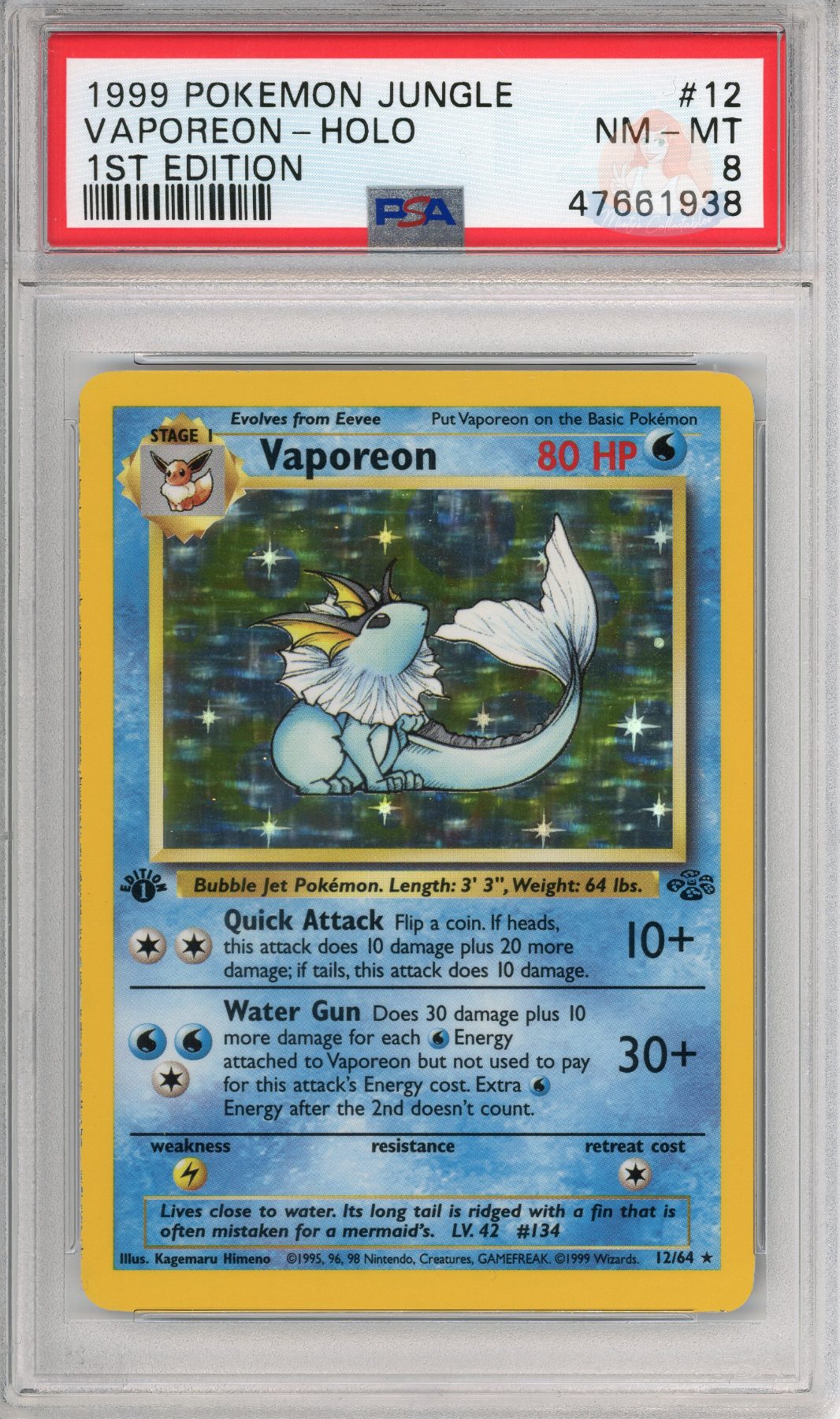 Vaporeon Holo