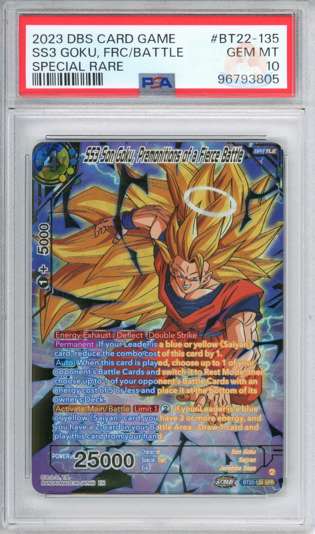 SS3 Son Goku, Premonitions of a Fierce Battle