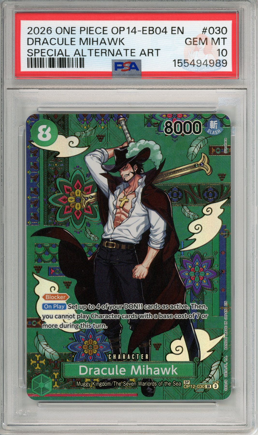 Dracule Mihawk - Special Alternate Art