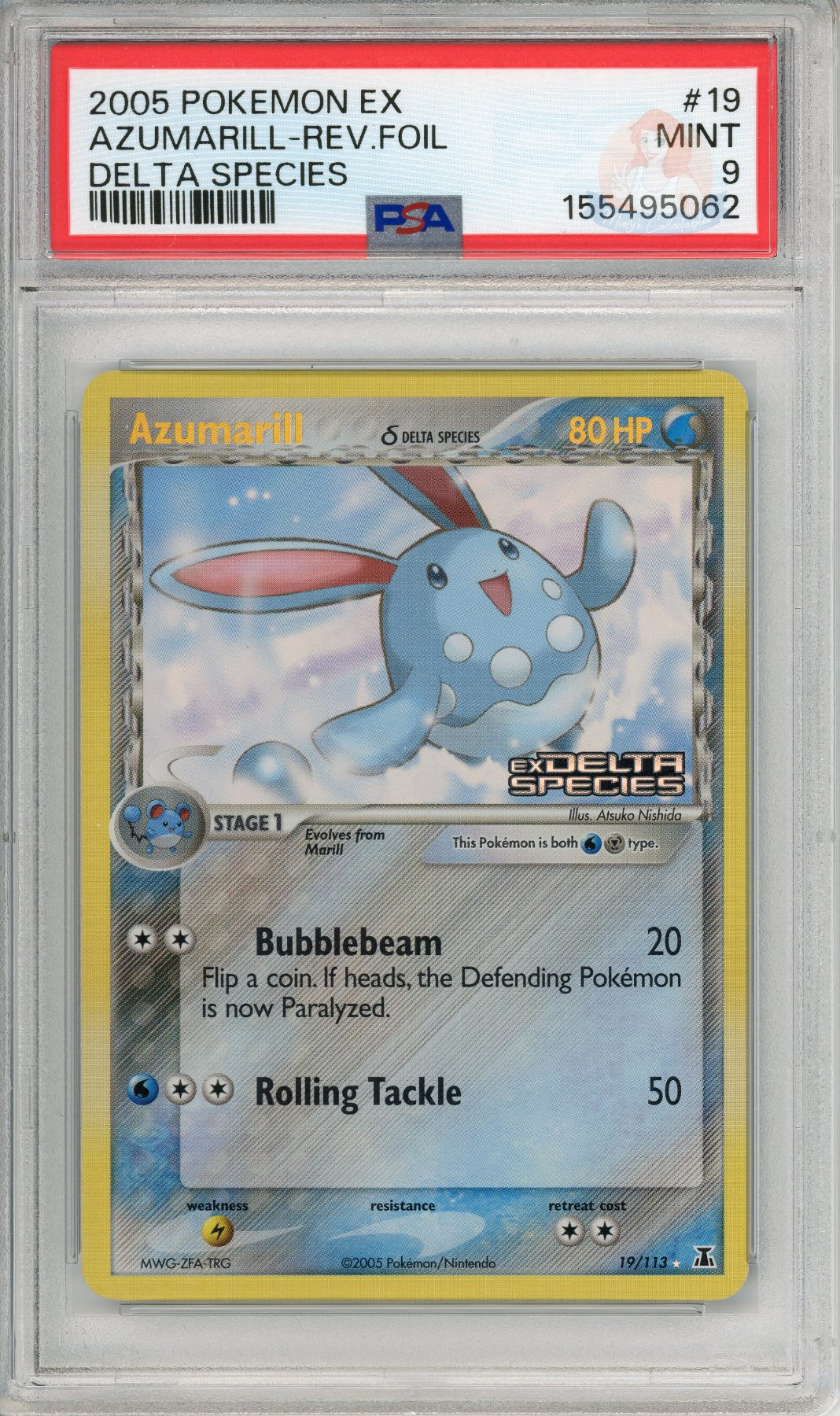 Azumarill Reverse Foil