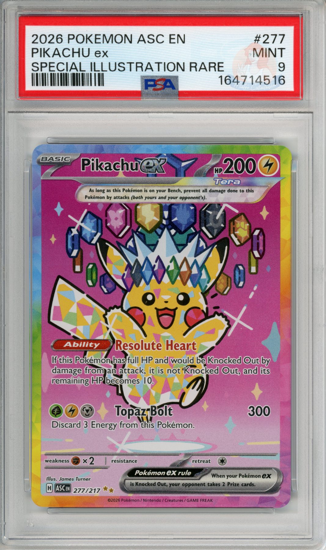 Pikachu Ex - Special Illustration Rare
