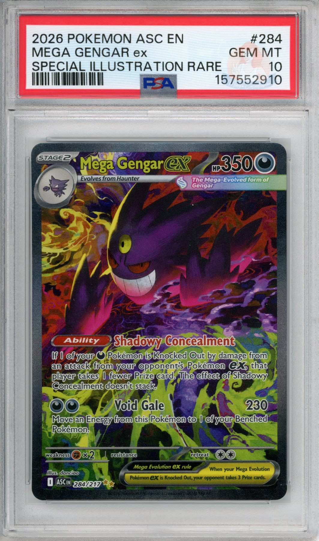 Mega Gengar Ex - Special Illustration Rare