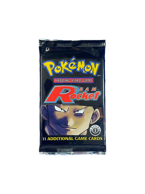 1st Edition Team Rocket Booster Pack: Giovanni