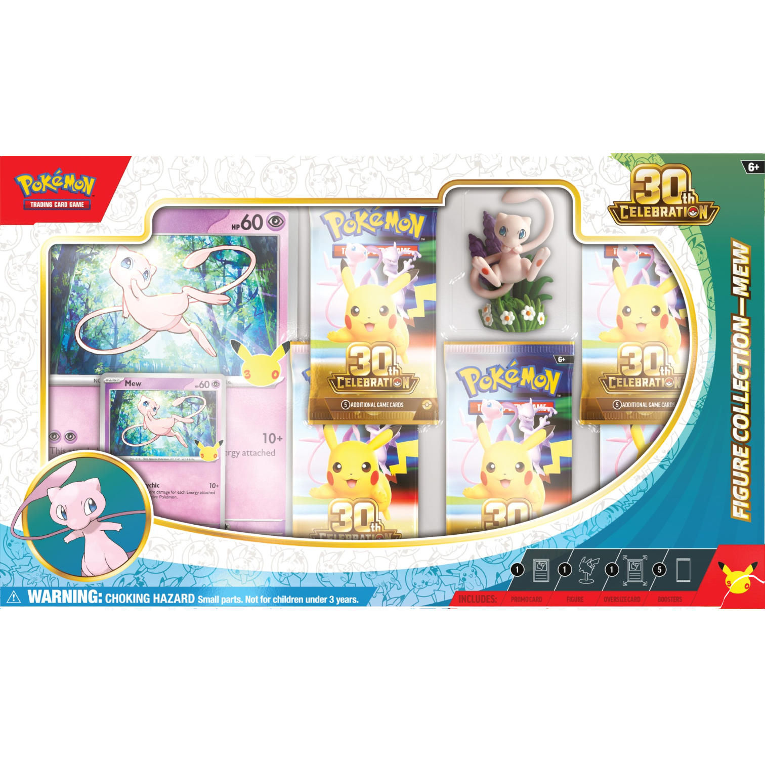 30th Anniversary Celebration Figure Collection Mew / Mewtwo (Assorted): Standard