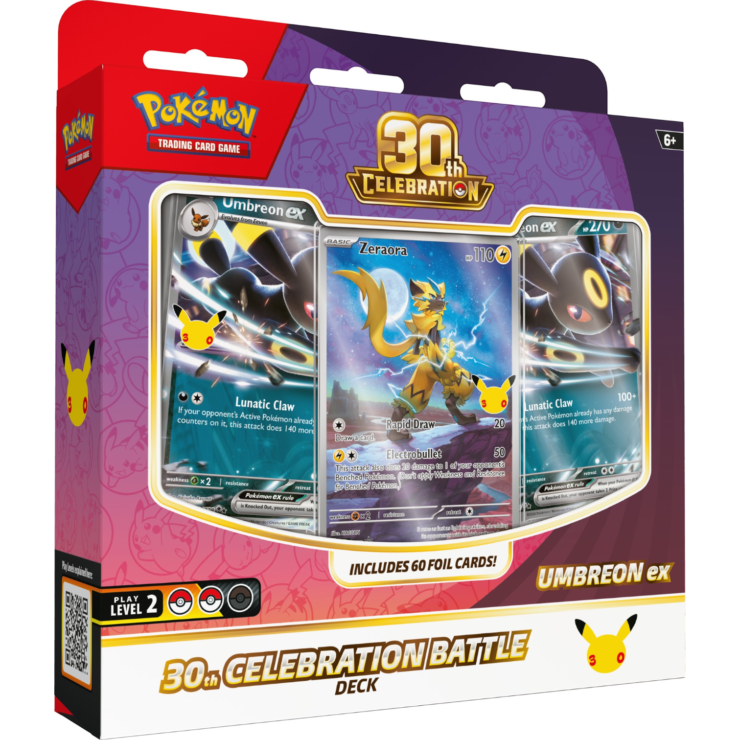 30th Anniversary Celebration Battle Deck Umbreon/Espeon (Assorted): Standard