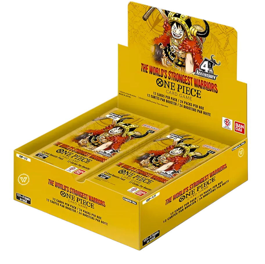 English One Piece; OP-17 The World's Strongest Warriors Booster Box: Standard